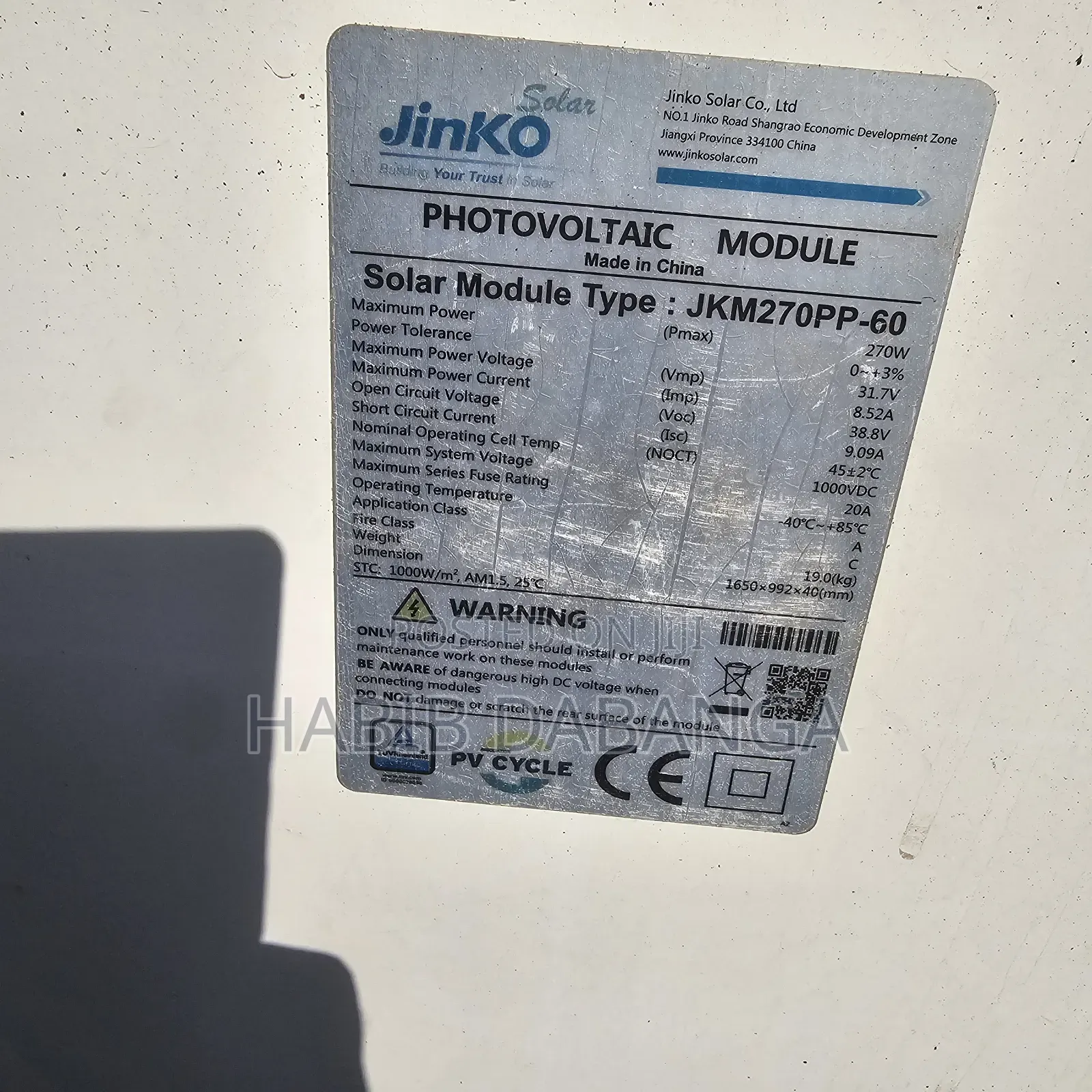 Solar Panels 270W and 250W