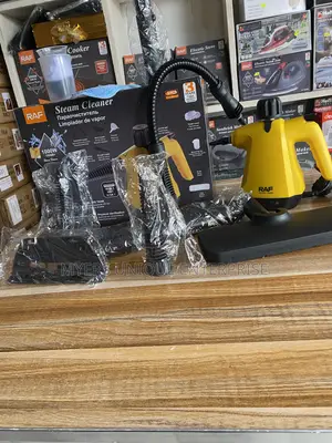 6 in 1 Chemical Free Steam Cleaner 1000W With Floor Mop Attachment