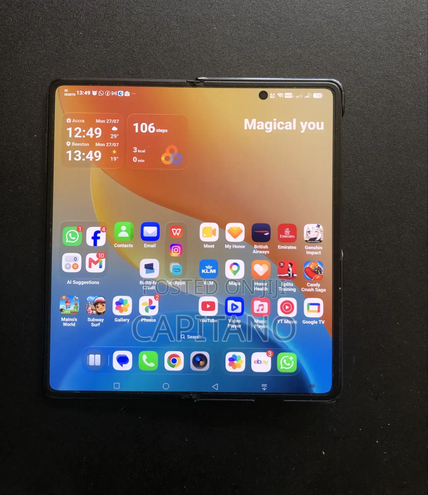 Honor Magic V3 512 GB Black