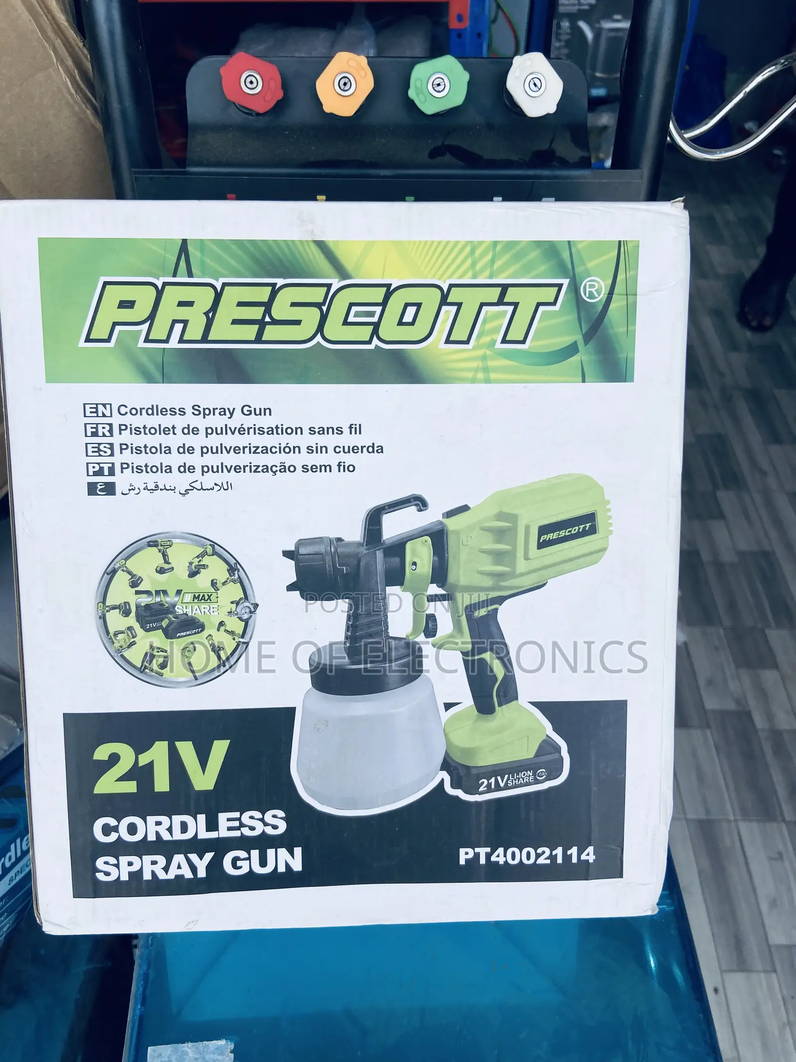 Plenty in Stock Prescott Spray Gun(Cordless)