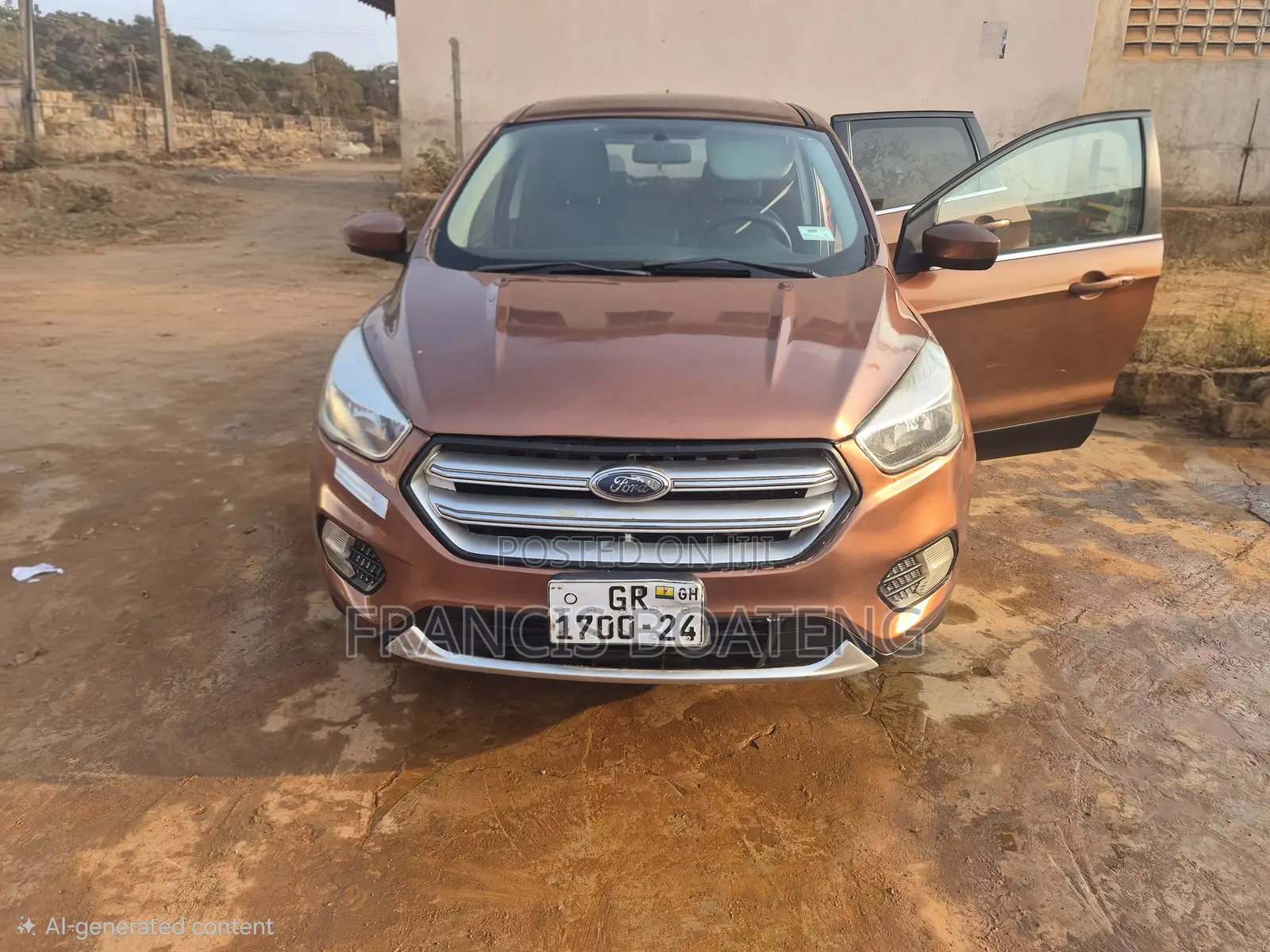 Ford Escape Titanium 4x4 2016 Brown