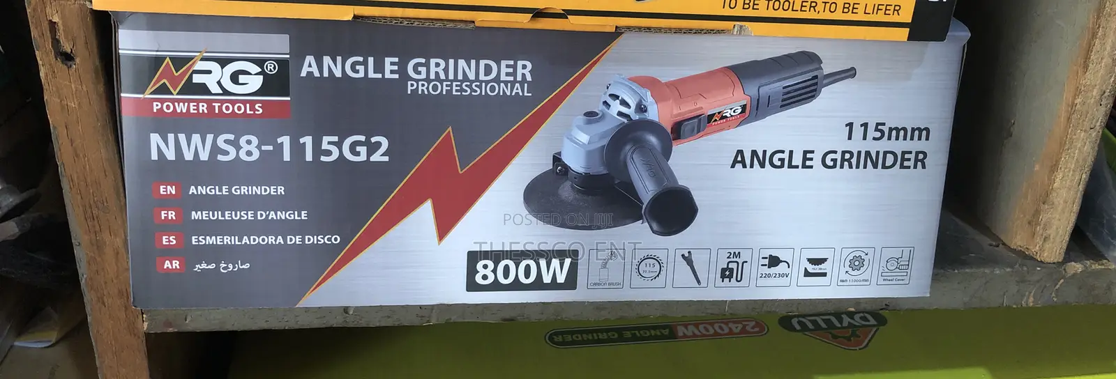 Angle Grinder 800w NRG