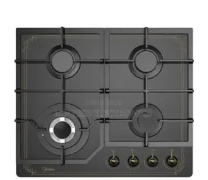 Midea 4 Burner 60cm Gas Hob – Black (60GJ084)