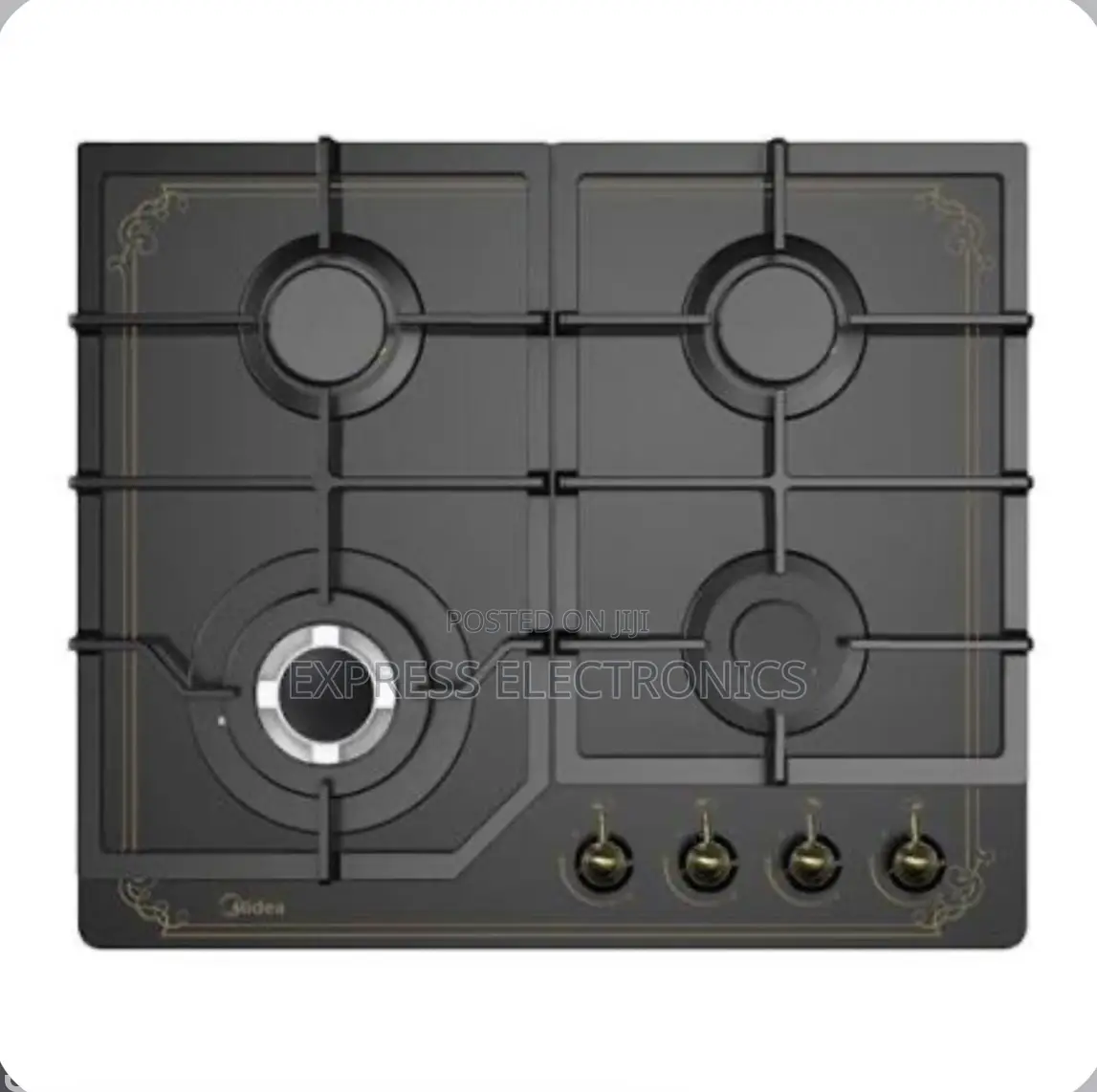 Midea 4 Burner 60cm Gas Hob – Black (60GJ084)
