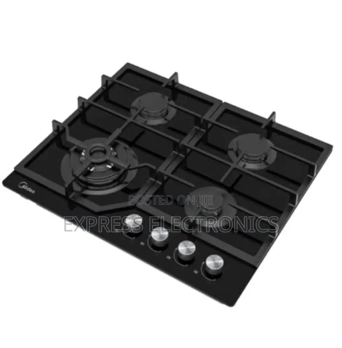 High Quality Midea 4 Burner 60cm Gas Hob – Black (60GJ084)