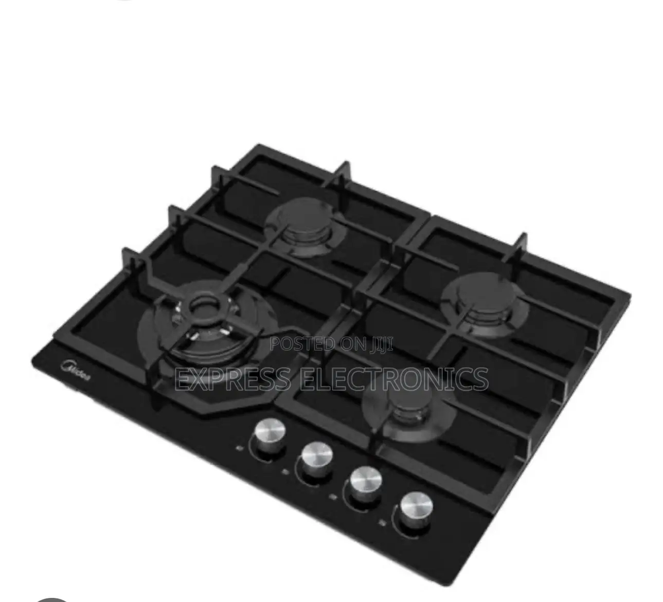 High Quality Midea 4 Burner 60cm Gas Hob – Black (60GJ084)