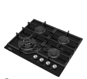 High Quality Midea 4 Burner 60cm Gas Hob – Black (60GJ084)