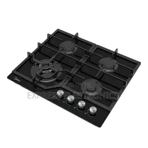 Lovely New Midea 4 Burner 60cm Gas Hob – Black (60GJ084)