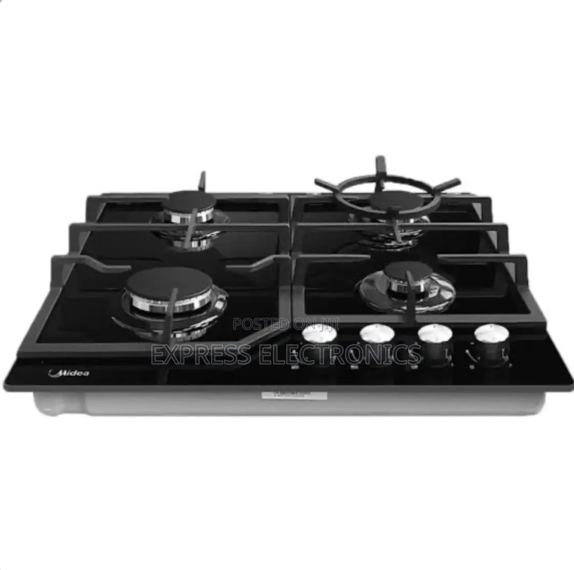 Best Buy for Less Midea 4 Burner 60cm Gas Hob – Black (60GJ084)