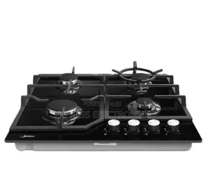 Best Buy for Less Midea 4 Burner 60cm Gas Hob – Black (60GJ084)