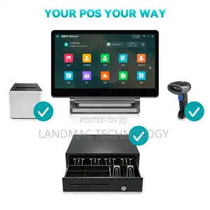 LandMac 15.6" Touchscreen All-in-One Complete POS Hardware