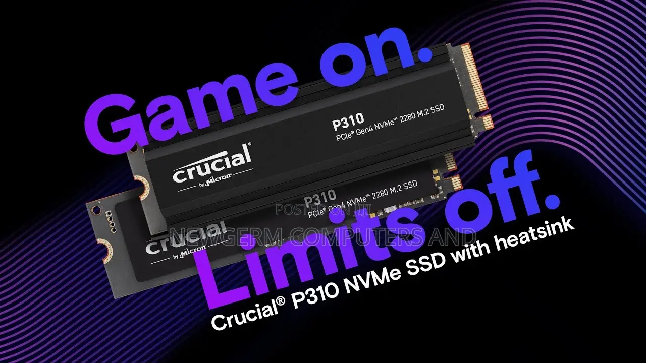 1tb Crucial P310 Nvme M.2 SSD Original Pullout gen4
