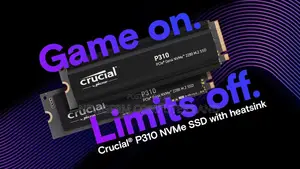 1tb Crucial P310 Nvme M.2 SSD Original Pullout gen4