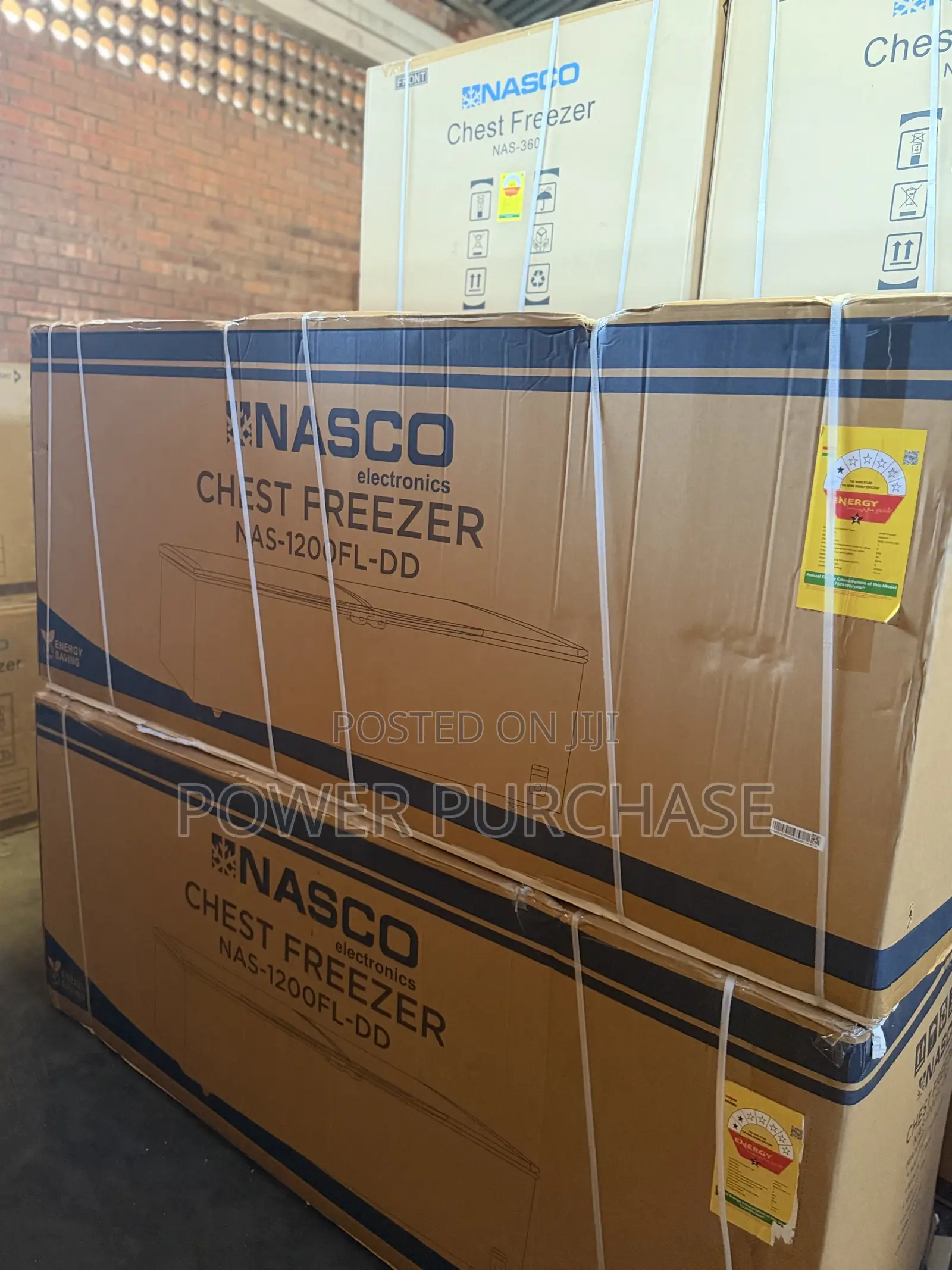 Nasco Chest Freezer 800 Litres Double Door