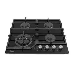 Hot  Deals in Midea 4 Burner 60cm Gas Hob – Black (60GJ084)