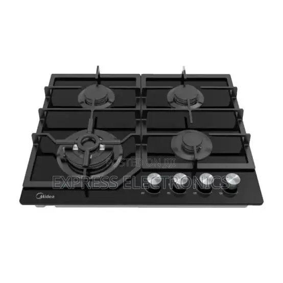 Hot  Deals in Midea 4 Burner 60cm Gas Hob – Black (60GJ084)