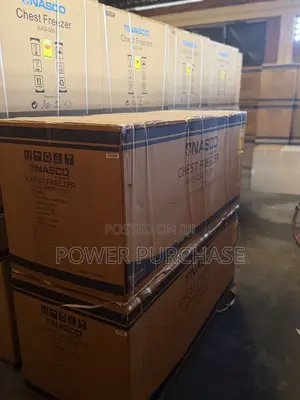 Brand New Nasco Chest Freezer 800 Litres Silver