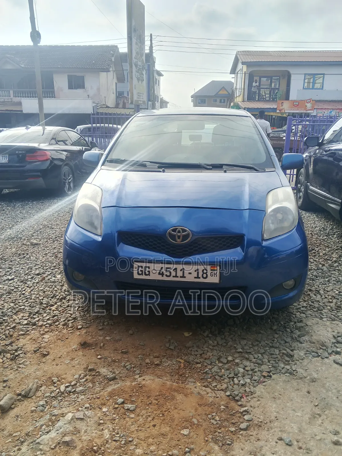 Toyota Yaris 2010 Blue