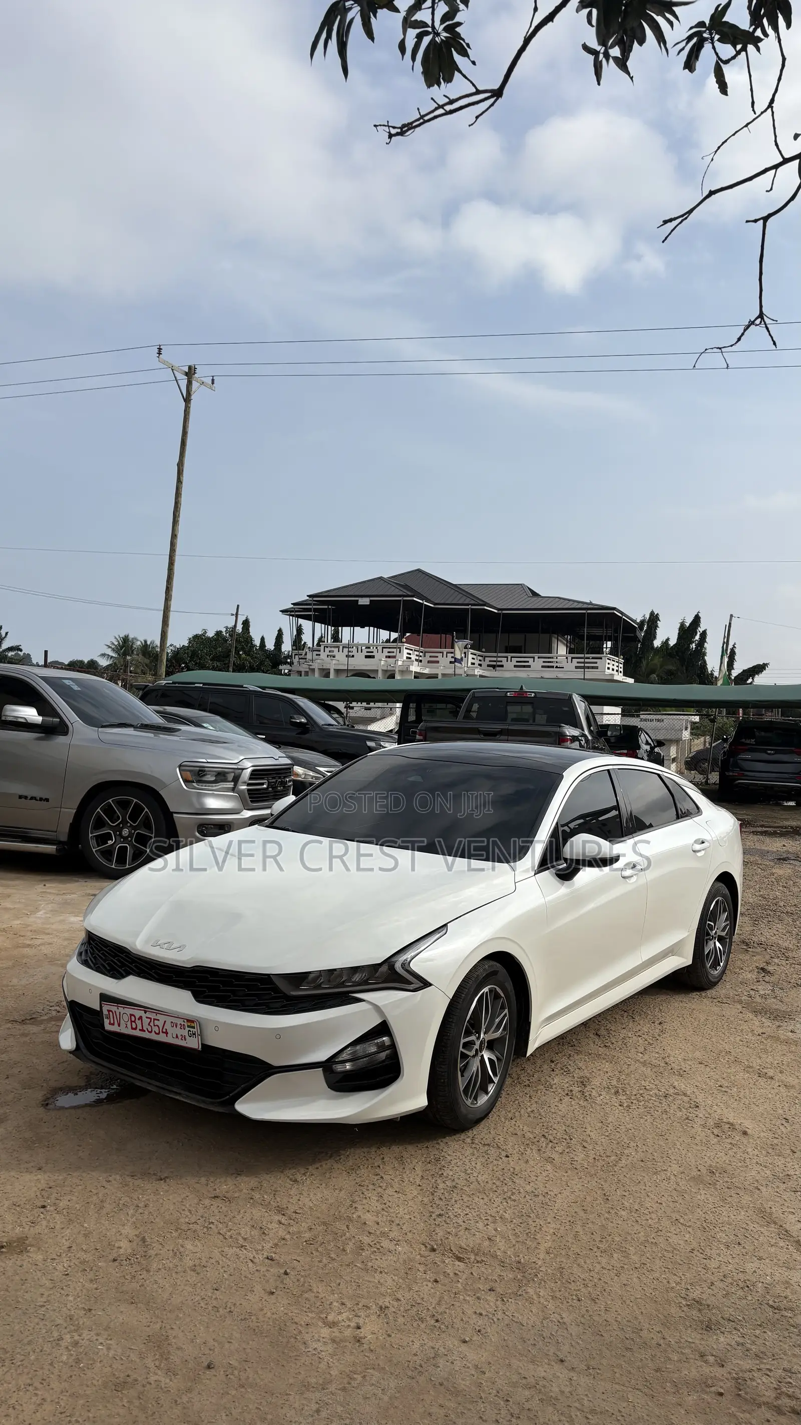 Kia K5 2022 White