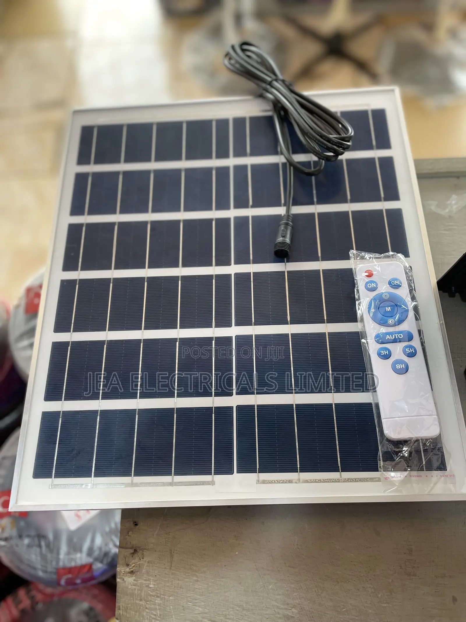 Solar Panel Flood Light