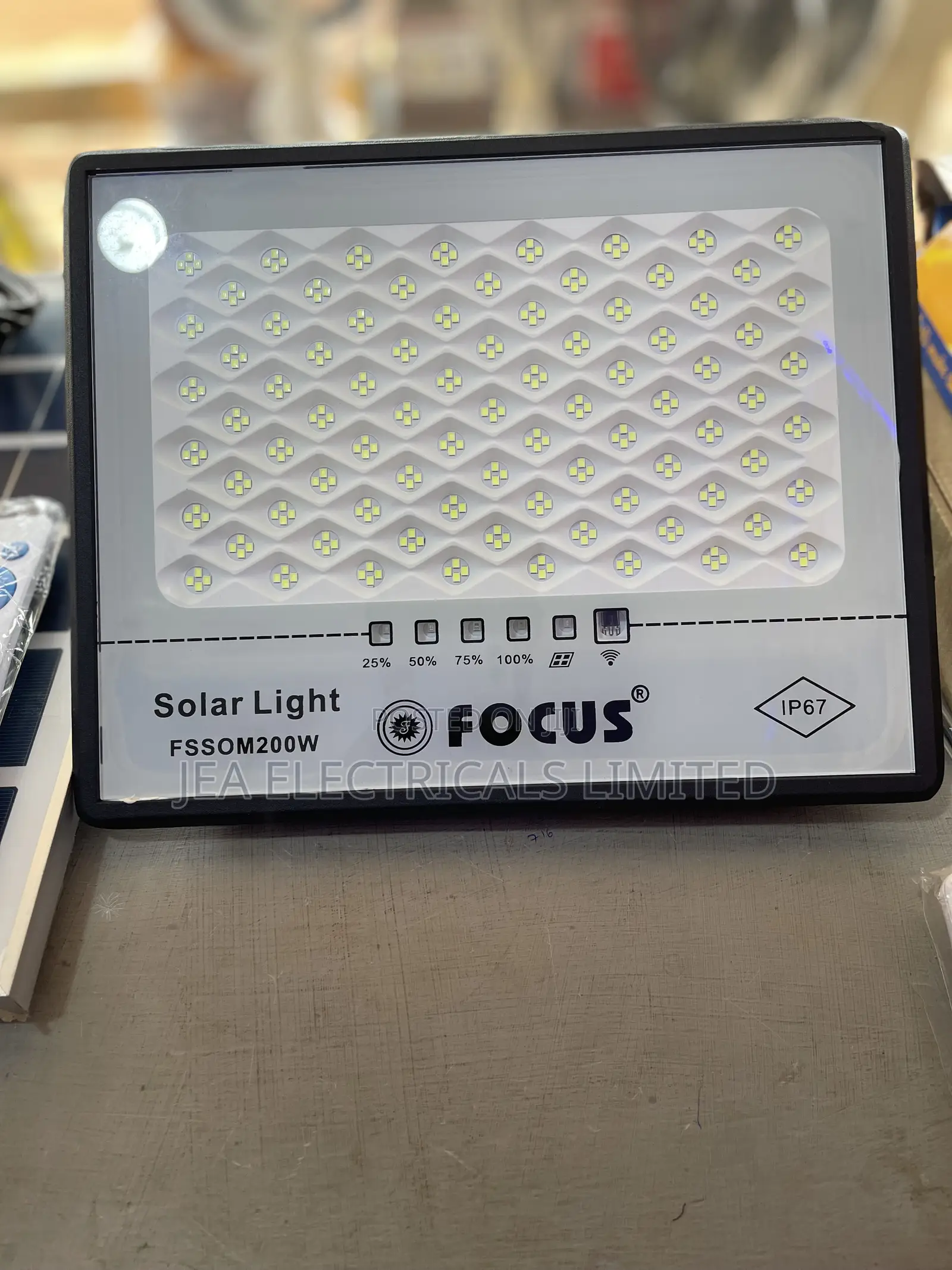 Solar Panel Flood Light