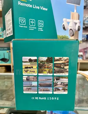 V380 Max P19SE 4G Solar Outdoor Camera