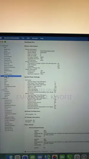 Laptop Apple MacBook Pro 2021 M1 16GB Apple M1 Pro SSD 1T