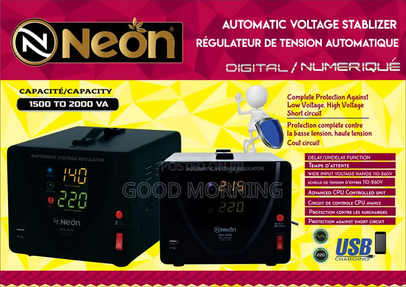 Neon Voltage Regulator
