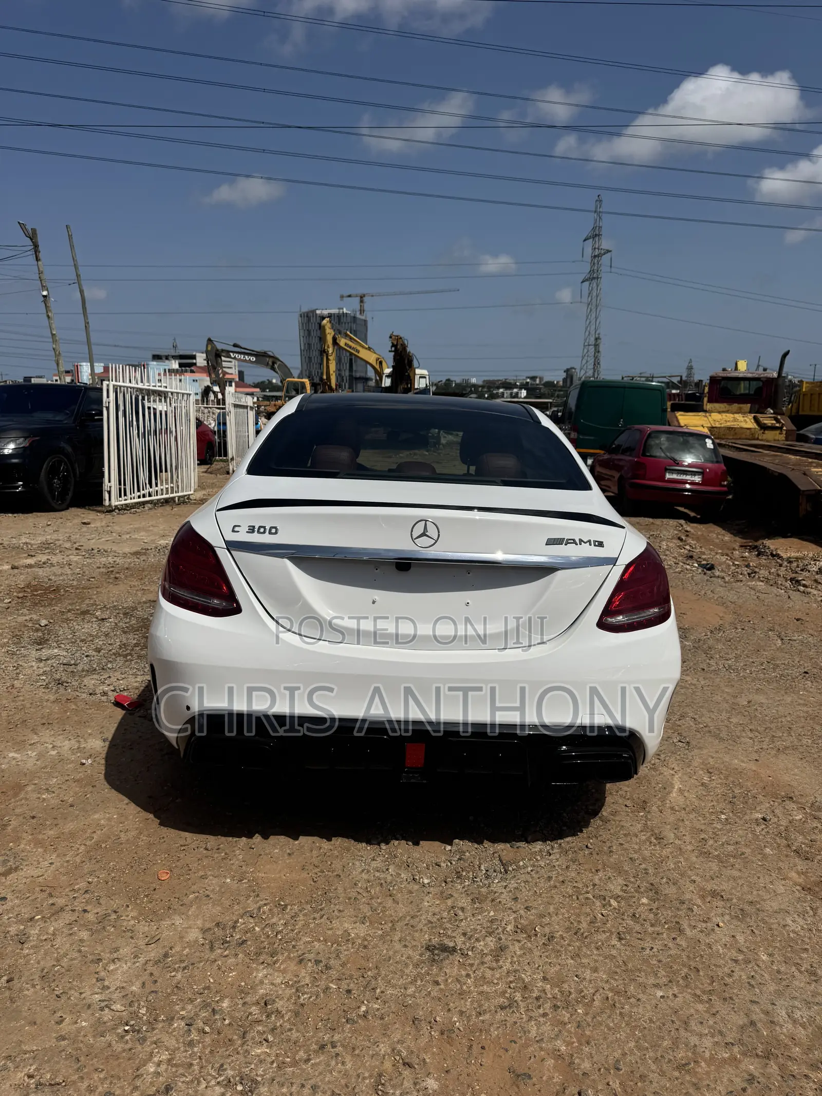 Mercedes-Benz C300 2017 White