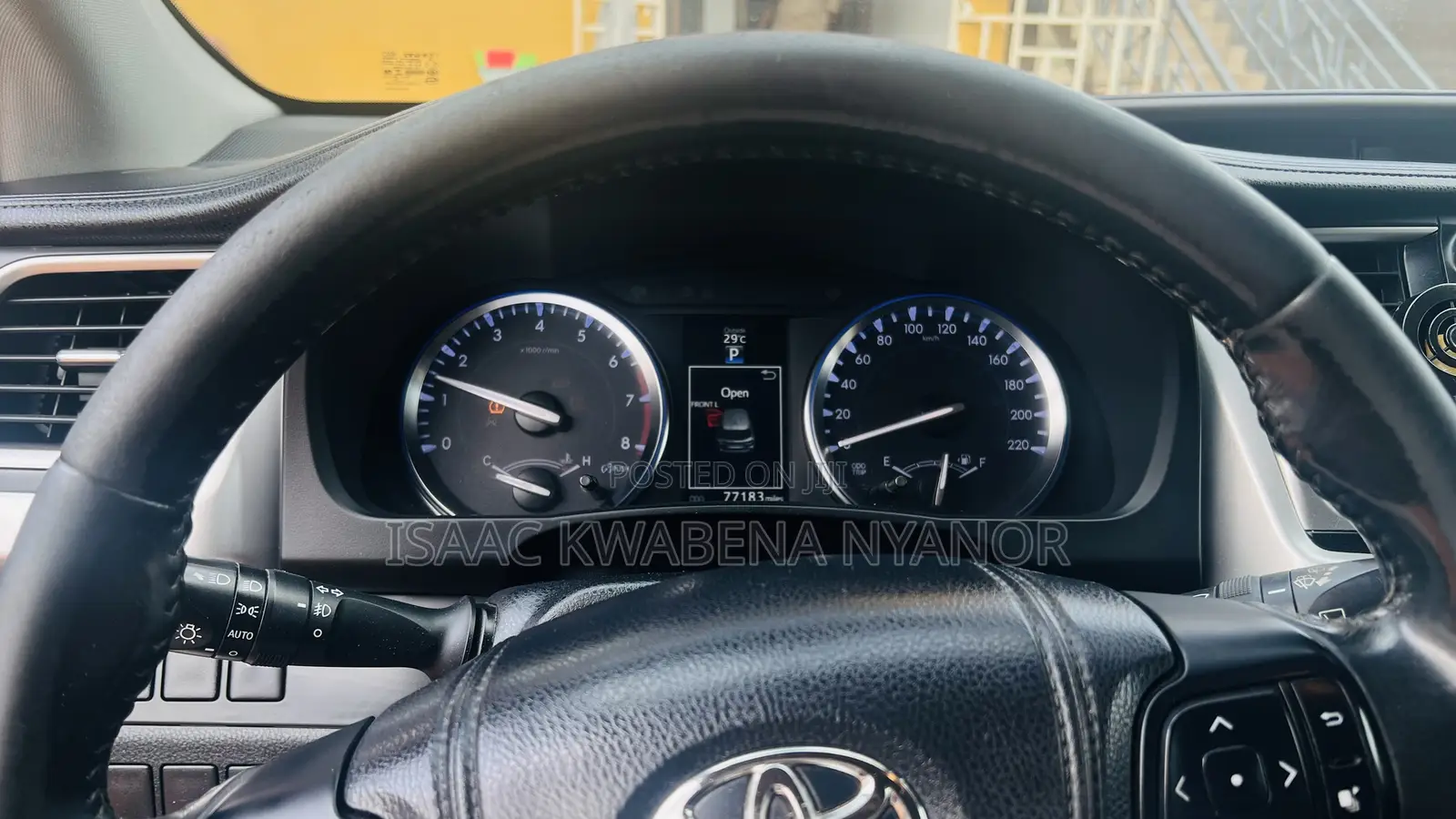 Toyota Highlander XLE 4dr SUV AWD (3.5L 6cyl 6A) 2015 Off white