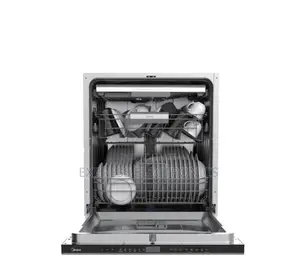 Long Lasting Fully Built-in Dishwasher 14 Plate Settings WQP14-W7703L
