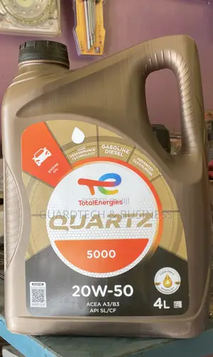 Total Engine Oil Quartz 5000 20W50