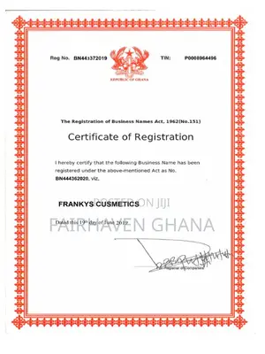 Business Certificate (Sole) Business Certificate (Limited)