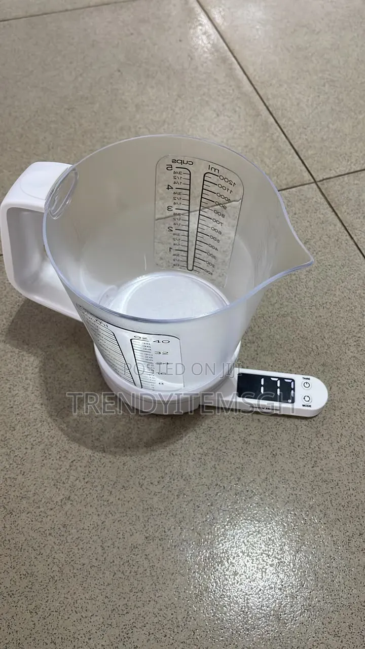 2-in-1 LCD Digital Measuring Cup Scale