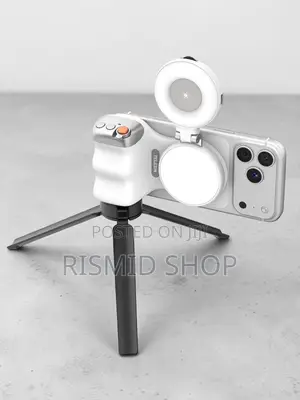 TELESIN 3 IN 1 Phone Camera Grip + C03 Magnetic Selfie Light(7700)