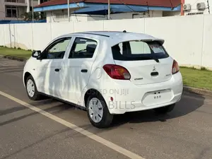 Mitsubishi Mirage DE 4dr Hatchback (1.2L 3cyl CVT) 2015 White