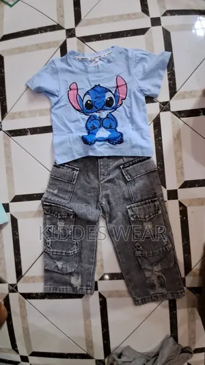3 Piece Set Soft Jeans
