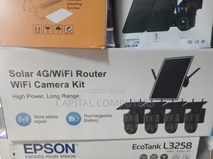 Solar 4g/Wifi Router Camera Kit