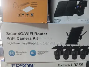 Solar 4g/Wifi Router Camera Kit