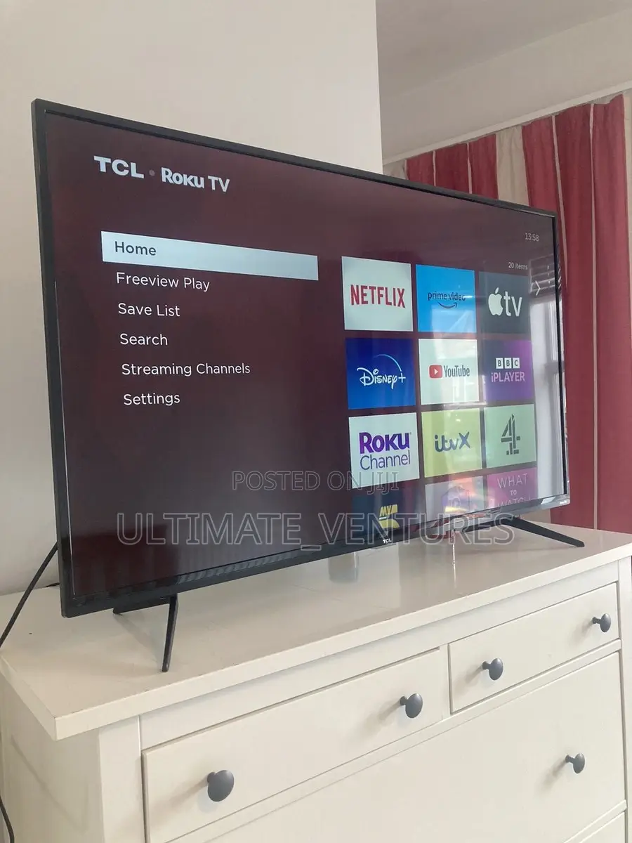 TCL 43” Roku Smart