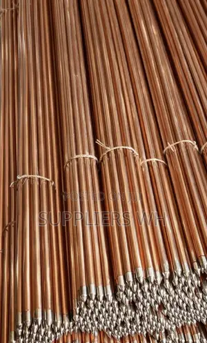Electrical Copper Bonded Earth Rod Lightning Protection Earthing