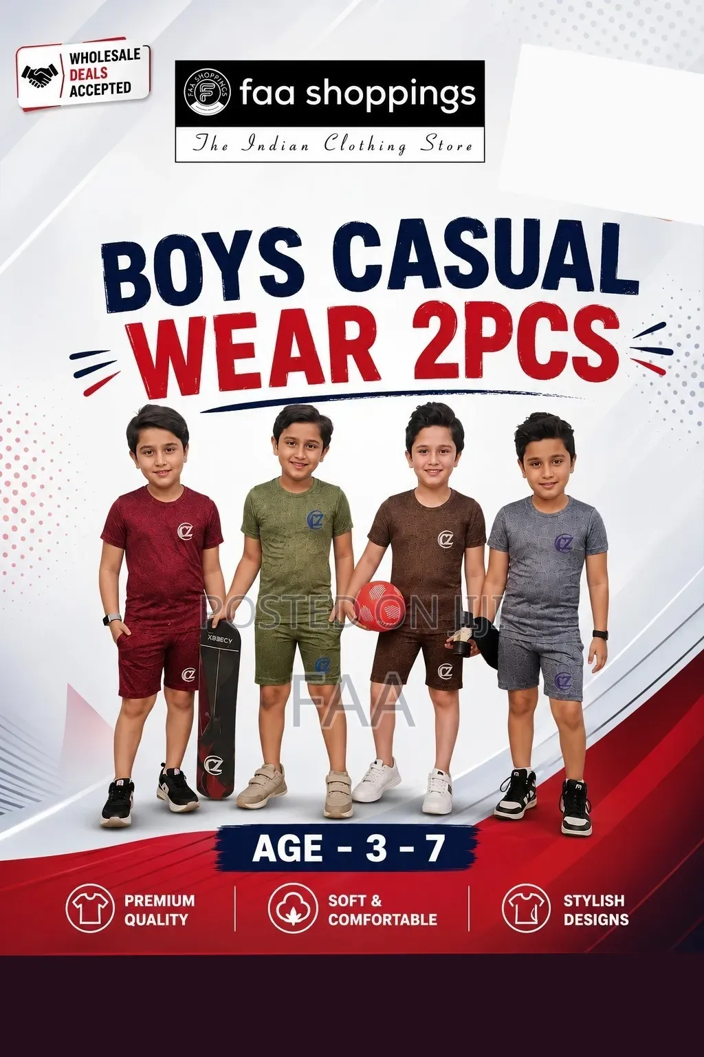 Boys Casual Co-Ord Set