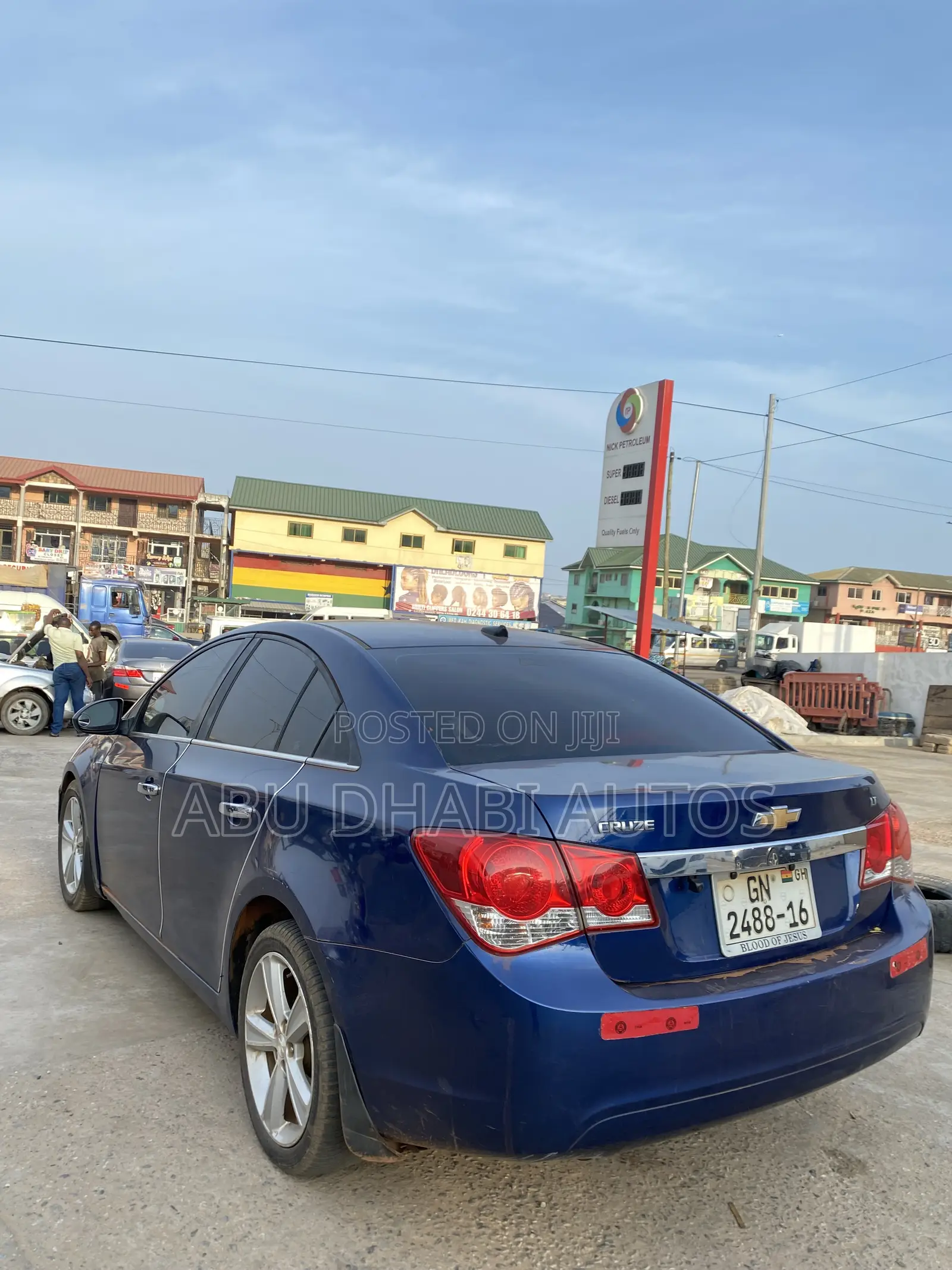 Chevrolet Cruze 2012 Blue