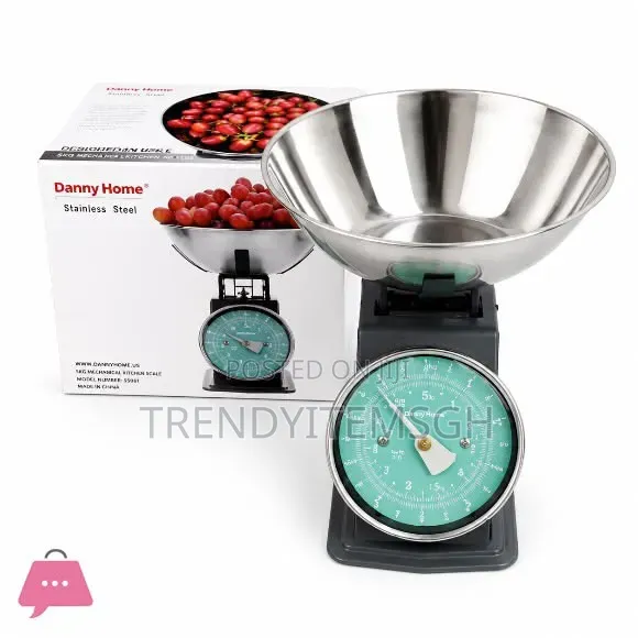 5kg Danny Home Retro Kitchen Scale With Stainless Steel Bowl –