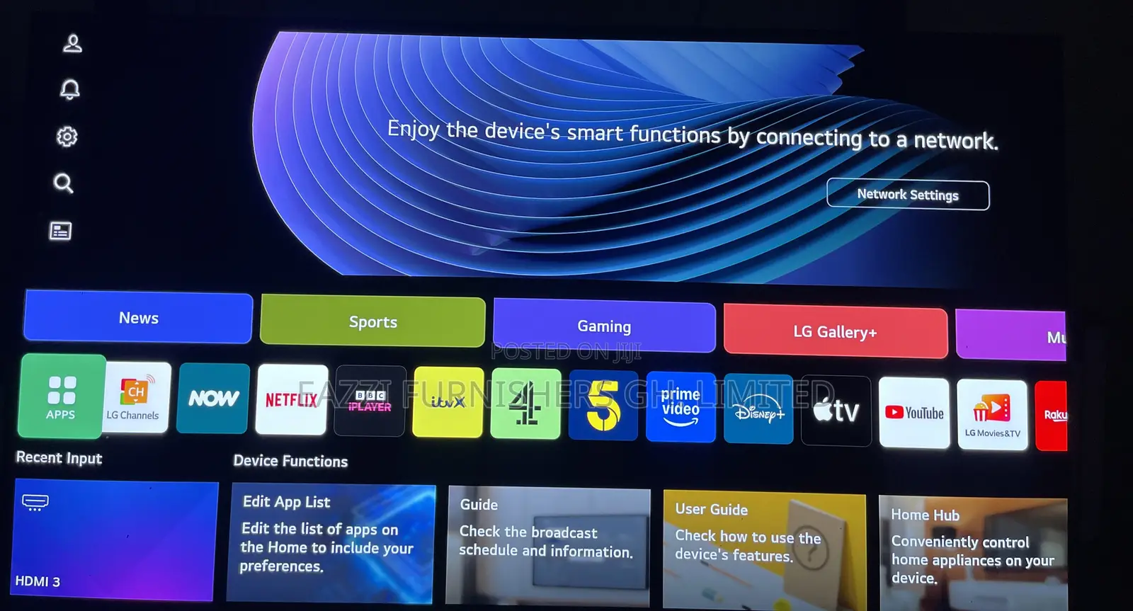 OLED65C55LA LG C5 Smart Ai 65 Inche 144hz Brightness Booster Uhd Uk TV