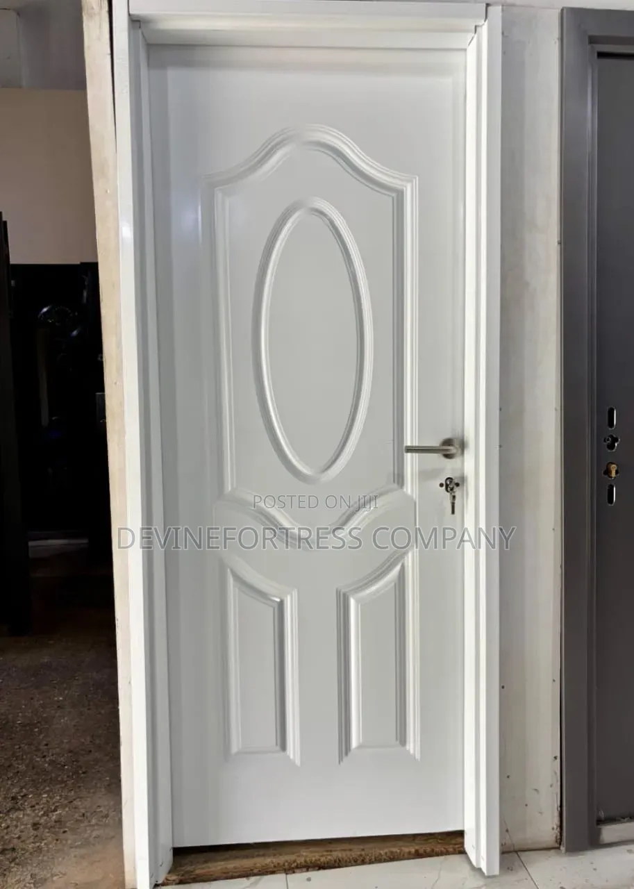 Wooden Metal Bedroom White Door