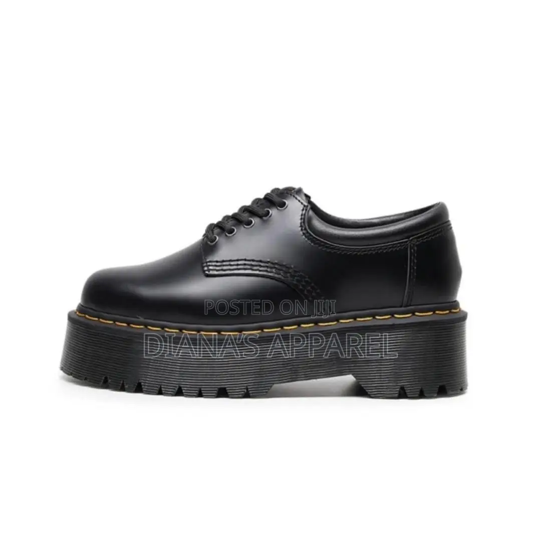 Dr. Martens 8053 Quad Leather Platform Shoes