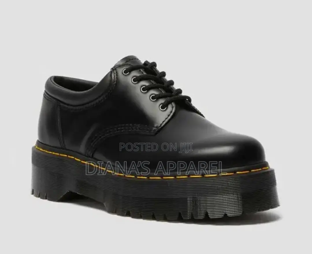 Dr. Martens 8053 Quad Leather Platform Shoes