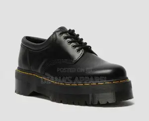 Dr. Martens 8053 Quad Leather Platform Shoes