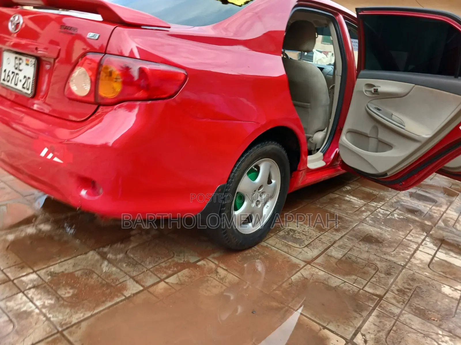 Toyota Corolla 2010 Red